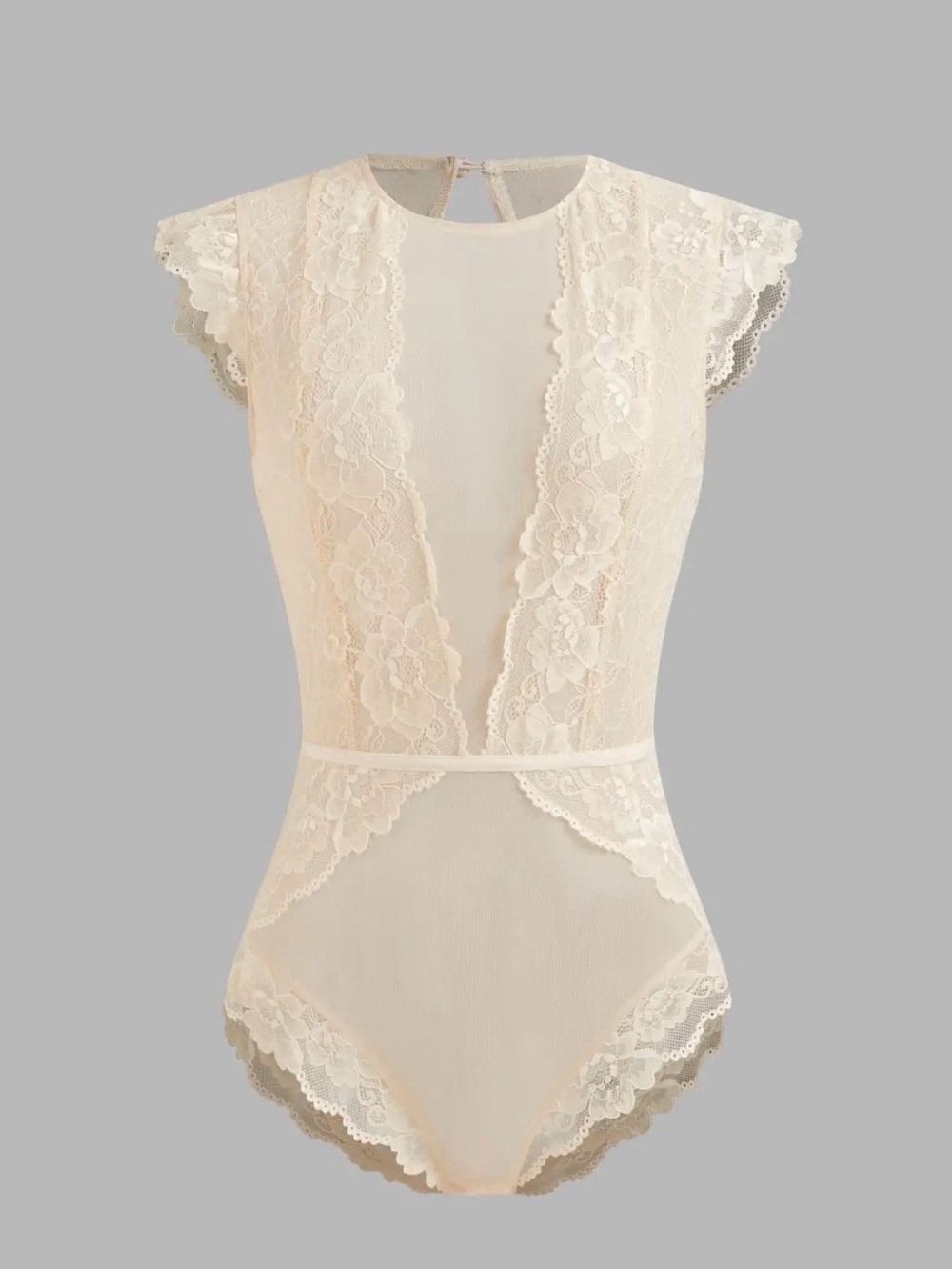 NWT - Cider Lace Plunge Bodysuit